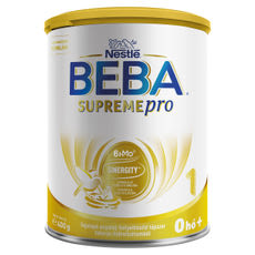 Beba Supremepro 1 tejalapú anyatej-helyettesítő tápszer fehérje-hidrolizátumból 0 hónapos kortól - 400 g kisképe