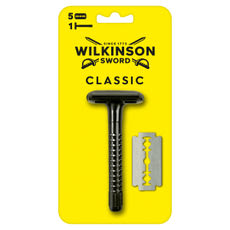Wilkinson Classic hagyományos borotvakészülék + 5db penge - 1 db kisképe
