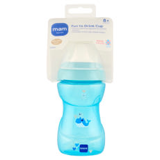 Mam ivástanuló pohár kemény ivócsőrrel 8 hónapos kortól - 1 db kisképe