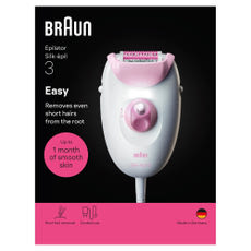 Braun Silk·épil 3 vezetékes epilátor /rózsaszín - 1 db kisképe