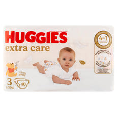 Huggies Extra Care 3 nadrágpelenka 6-10 kg - 40 db kisképe