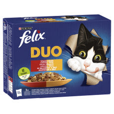 Felix Duo állateledel macskáknak 12x85 g - 1020 g kisképe