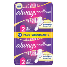 Always Platinum Super egészségügyi betét - 14 db kisképe