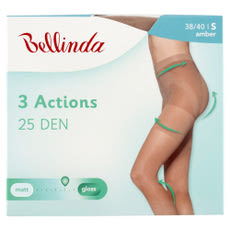 Bellinda 3Actions harisnyanadrág 25 den S-es méret /amber - 1 db kisképe