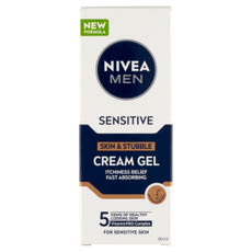 NIVEA MEN Sensitive Skin & Stubble arckrém - 50 ml kisképe