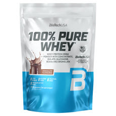 BioTechUSA 100% Pure Whey Csokoládé ízű fehérjepor - 454 g kisképe