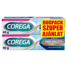 Corega ízmentes műfogsorrögzítő duopack 2x40 g - 80 g kisképe