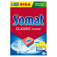 Somat Classic Lemon gépi mosogatótabletta - 95 db kisképe