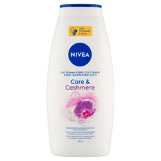 Nivea Care & Cashmere tusfürdő és habfürdő - 750 ml kisképe