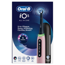 Oral-B iO 5 elektromos fogkefe /rózsaszín - 1 db kisképe