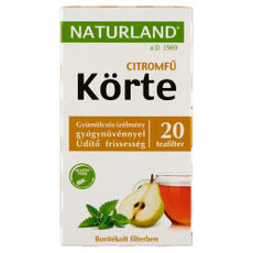 Naturland körte-citromfű tea - 20x2 g kisképe