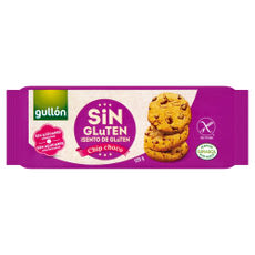 Gullon Chip Choco gluténmentes csokis keksz hozzáadott cukor nélkül - 125 g kisképe