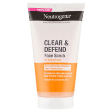 Neutrogena® Clear & Defend arcradír 2% szalicilsavval 150 ml kisképe