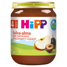 Hipp bio bébiétel almával és szilvával 4 hónapos kortól - 125 g kisképe