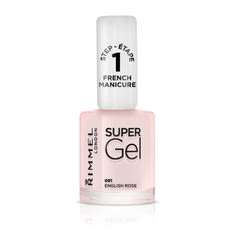 Rimmel Super Gel francia manikű körömlakk /091 english rose - 1 db