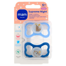 MAM Supreme Night szilikon alvócumi 6 hónapos kortól -  2 db kisképe