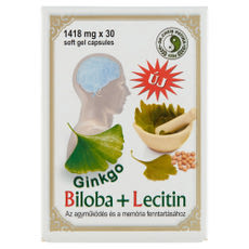 Dr. Chen Patika Gingko Bilboa + Lecitin kapszula - 30 db kisképe