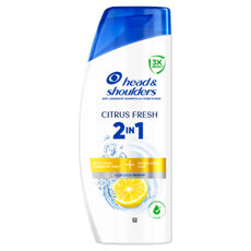 Head & Shoulders Citrus Fresh 2in1 korpa elleni sampon zsíros hajra - 625 ml kisképe