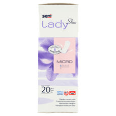 Seni Lady Slim Micro inkontinencia betét - 20 db kisképe