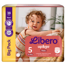 Libero Jumbo Up&Go bugyipelenka 5-ös méret 12-18 kg - 38 db kisképe