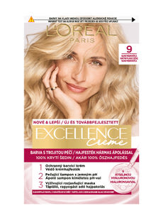 L'Oréal Paris Excellence krémes, tartós hajfesték 9 nagyon világos szőke - 1 db kisképe