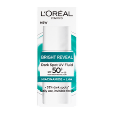 L'Oréal Paris Bright Reveal mindennapos UV-sugárzás és sötét foltok elleni fluid SPF 50+ - 50 ml kisképe