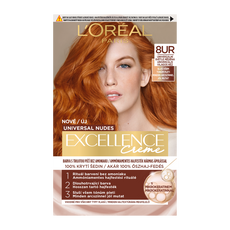 L'Oréal Paris Excellence Nudes Copper hajfesték /8UR univerzális világos réz - 1 db kisképe