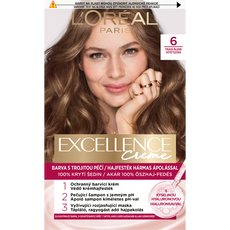 L'Oréal Paris Excellence krémhajfesték /6 sötétszőke - 1 db kisképe