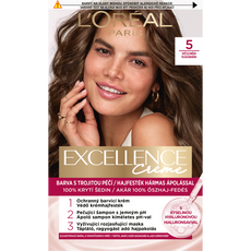 L'Oréal Paris Excellence krémhajfesték /5 világosbarna - 1 db kisképe