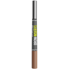Maybelline New York Brow Inserts kétvégű szemöldökfilc háromágú heggyel és színezett géllel /02 Soft Brown - 1 db kisképe
