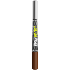 Maybelline New York Brow Inserts kétvégű szemöldökfilc háromágú heggyel és színezett géllel /04 Medium Brown - 1 db kisképe