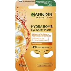 Garnier Skin Naturals Tissue Mask Moisture+ energizáló textil maszk szemkörnyékre - 6 g kisképe