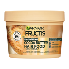 Garnier Fructis Hair Food Cocoa Butter hajpakolás - 400 ml kisképe