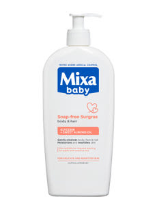 Mixa 2 az 1-ben tápláló tusfürdő és sampon - 400 ml kisképe