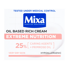 Mixa Extreme Nutrition gazdag krém ligetszépeolajjal - 50 ml kisképe