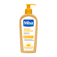 Mixa Niacinamide Bright & Bronze testápoló - 250 ml kisképe