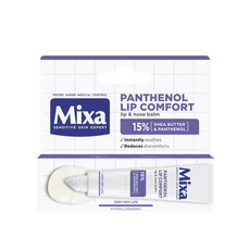 Mixa Panthenol Lip Comfort ajak- és orrbalzsam 15% sheavajjal és panthenollal - 10 ml kisképe