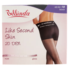 Bellinda Like Second Skin harisnya 20Den fekete, M-es méret - 1 db kisképe