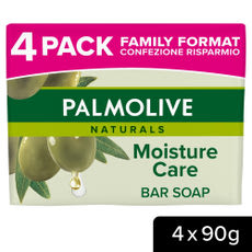 Palmolive Naturals Moisture Care pipereszappan olíva kivonattal 4 x 90 g - 360 g kisképe