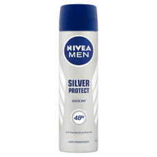 NIVEA MEN Deo spray Silver Protect - 150 ml kisképe