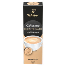 Tchibo Caffe Crema Decaffeinated Cafissimo kávékapszula - 10 db kisképe