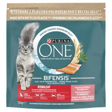 Purina One Sterilcat száraz macskaeledel lazaccal - 1,5 kg kisképe