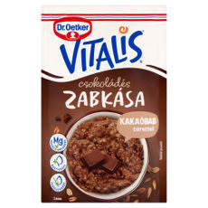 Dr. Oetker Vitalis csokoládés zabkása alappor - 61 g kisképe