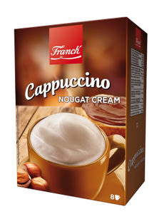 Franck cappuccino por mogyoró és csokoládé ízben - 148 g kisképe