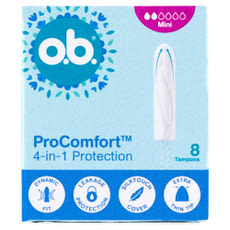 o.b. ProComfort Mini tampon - 8 db kisképe