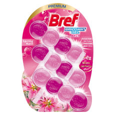 Bref Brilliant Gel Spring Rain WC illatosító 3x42 g - 126 g kisképe