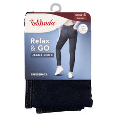 Bellinda Jeans Treggings leggings S-es méret /kék - 1 db kisképe