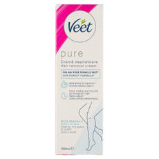 Veet Pure szőrtelenítő krém érzékeny bőrre - 100 ml kisképe