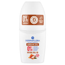 Dermaflora 0% Argan oil & Honey izzadásgátló roll-on - 50 ml kisképe