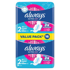 Always Ultra Super Duo Pack egészségügyi betét - 16 db kisképe
